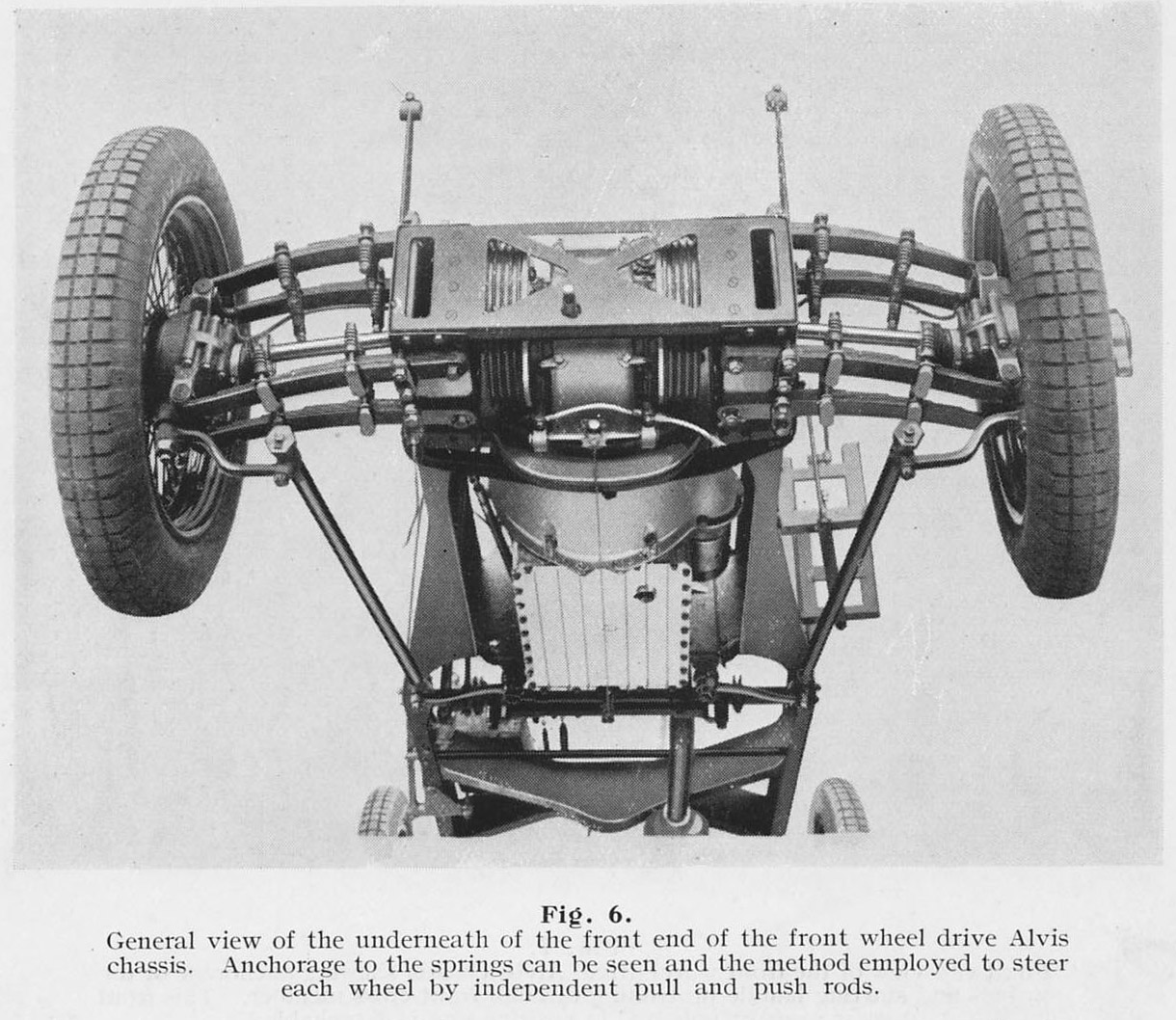Front Wheel Drive Alvis cars 1925 to 1931